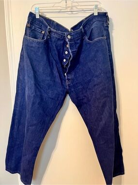 Levi's Relaxed Fit Jeans in Deep Blue Denim